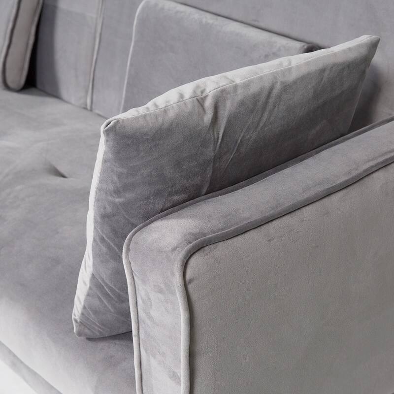 104.5 "velvet sofa, can be converted into a sofa bed On Sale Bed